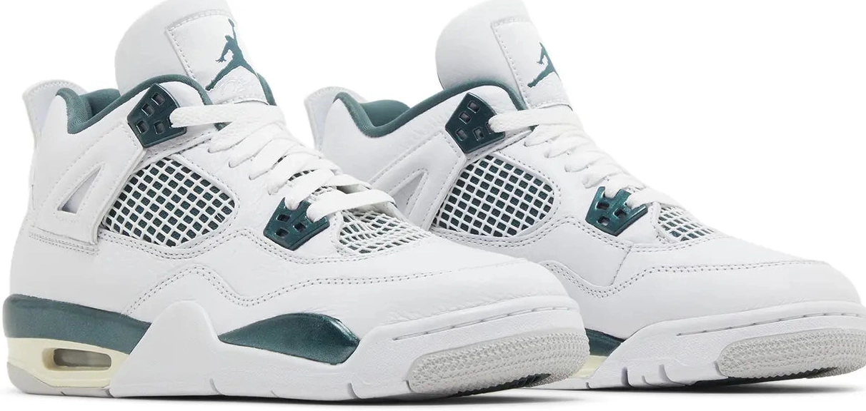 GS Oxidized 4 Jordan Retro Green 0704